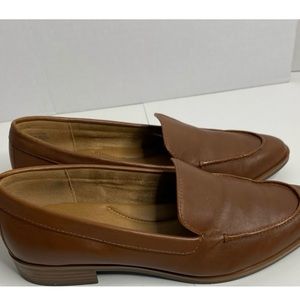 Women’s Aerosoles Eastside Tan Leather Loafers Size 7